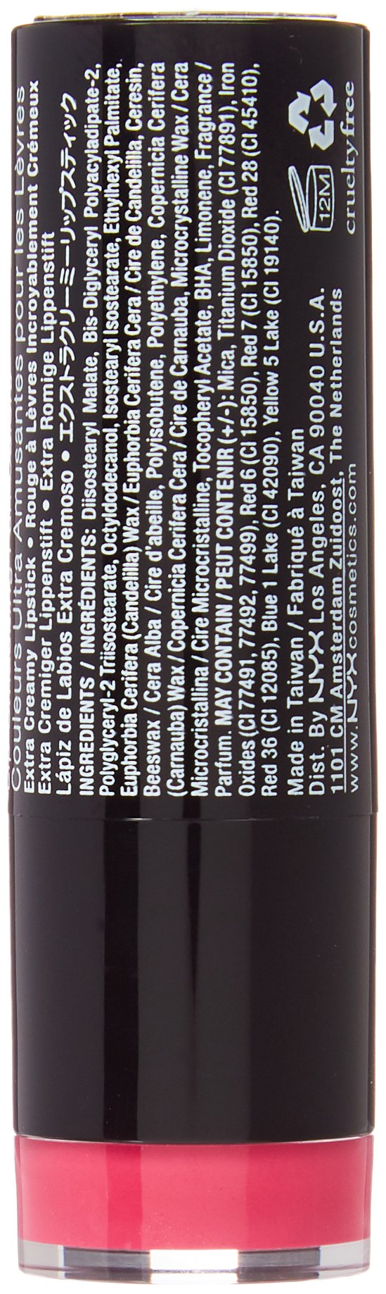 NYX PROFESSIONAL MAKEUP Extra Creamy Round Lipstick Pink