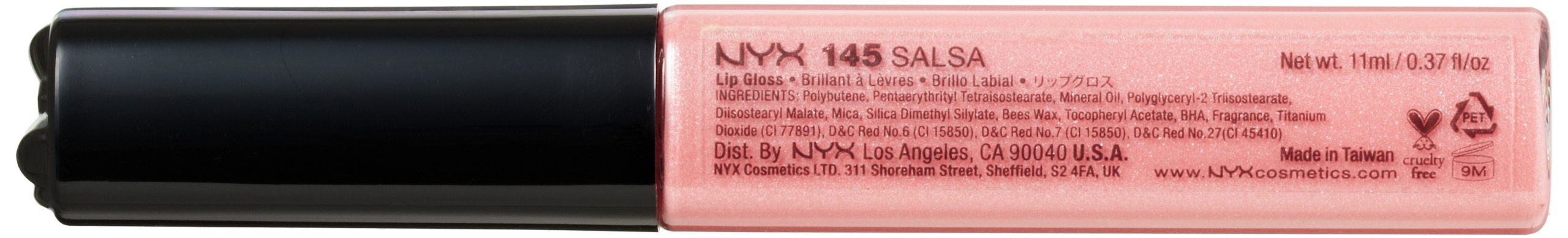 NYX Mega Shine Lip Gloss, 0.37 Ounce