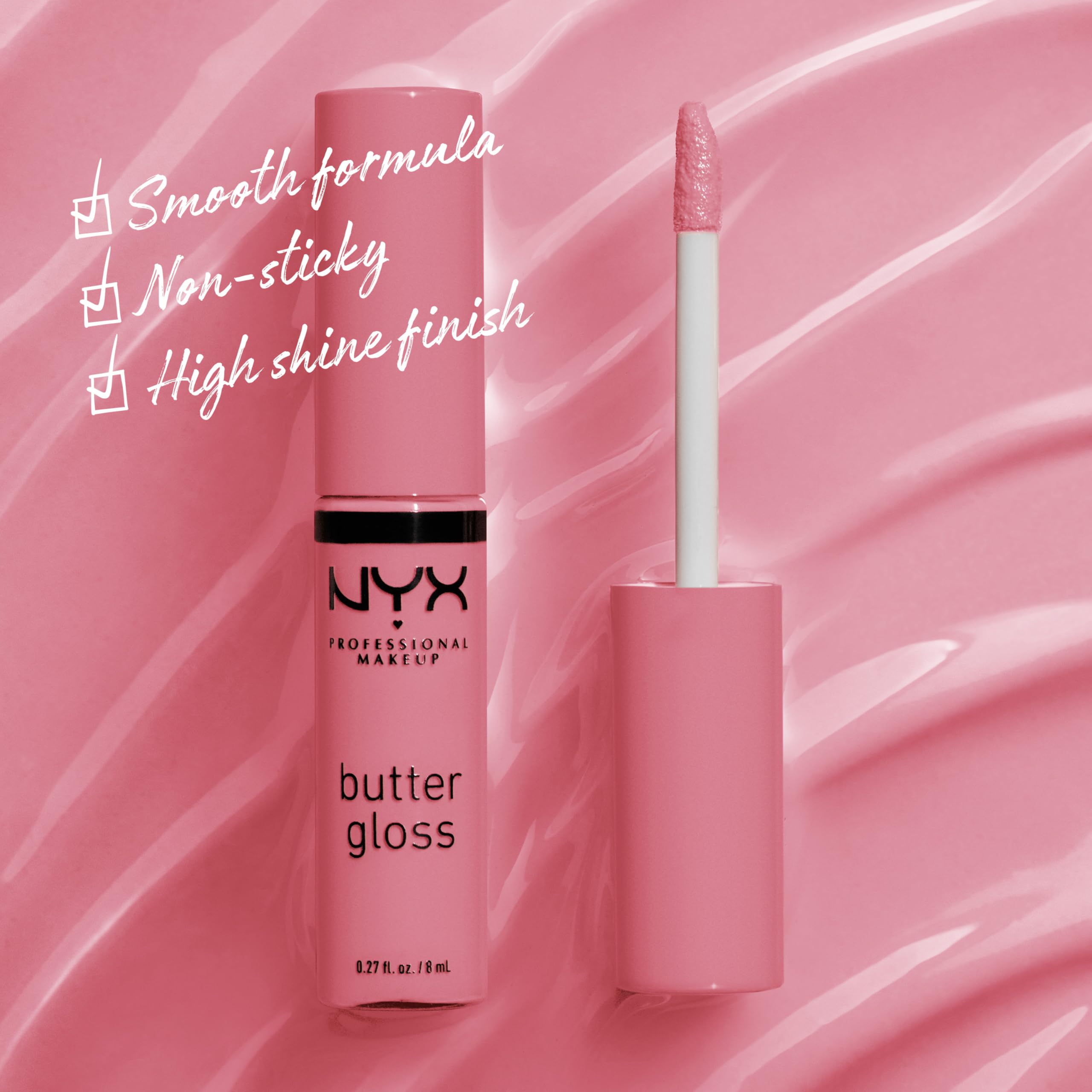 NYX PROFESSIONAL MAKEUP Butter Gloss, Lip Gloss