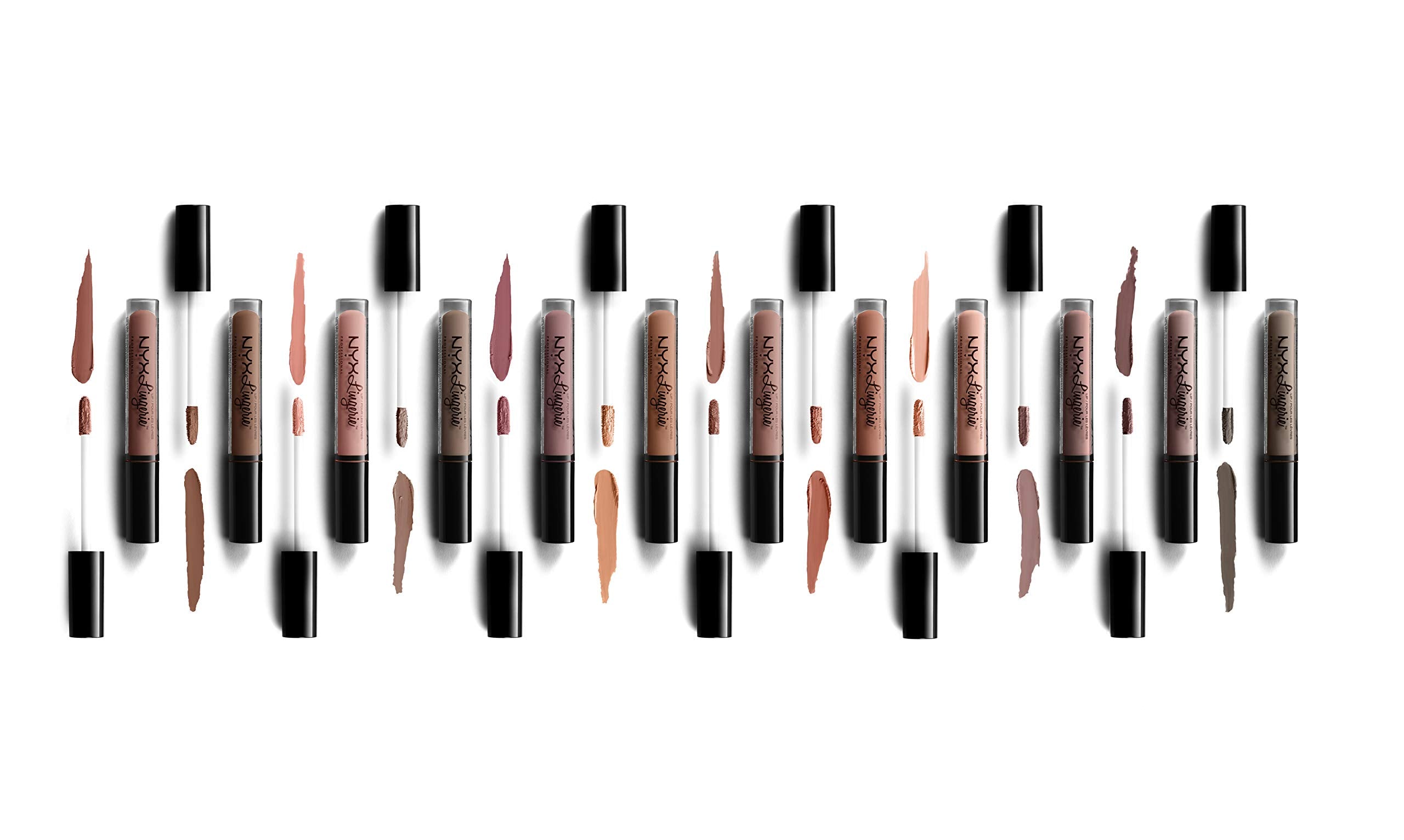 NYX PROFESSIONAL MAKEUP Lip Lingerie Matte Liquid Lipstick - Bustier (Dusty Mauve)