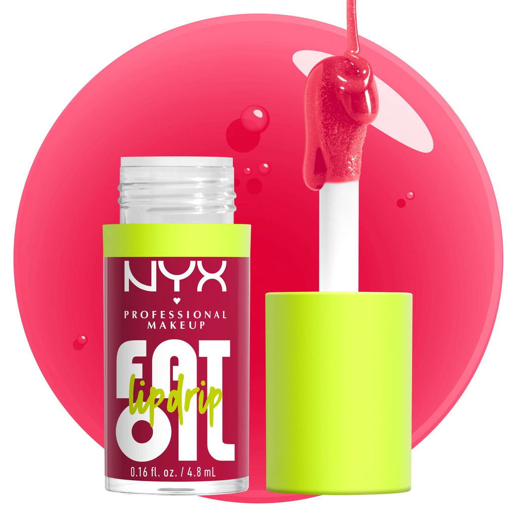 NYX PROFESSIONAL MAKEUP Fat Oil Lip Drip, Hydrating Tinted Lip Gloss