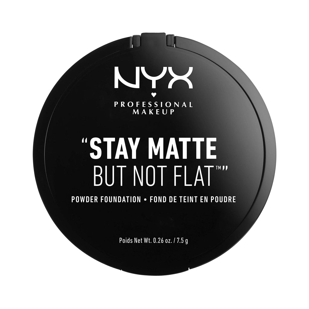 NYX PROFESSIONAL MAKEUP Stay Matte But Not Flat Powder Foundation, Natural