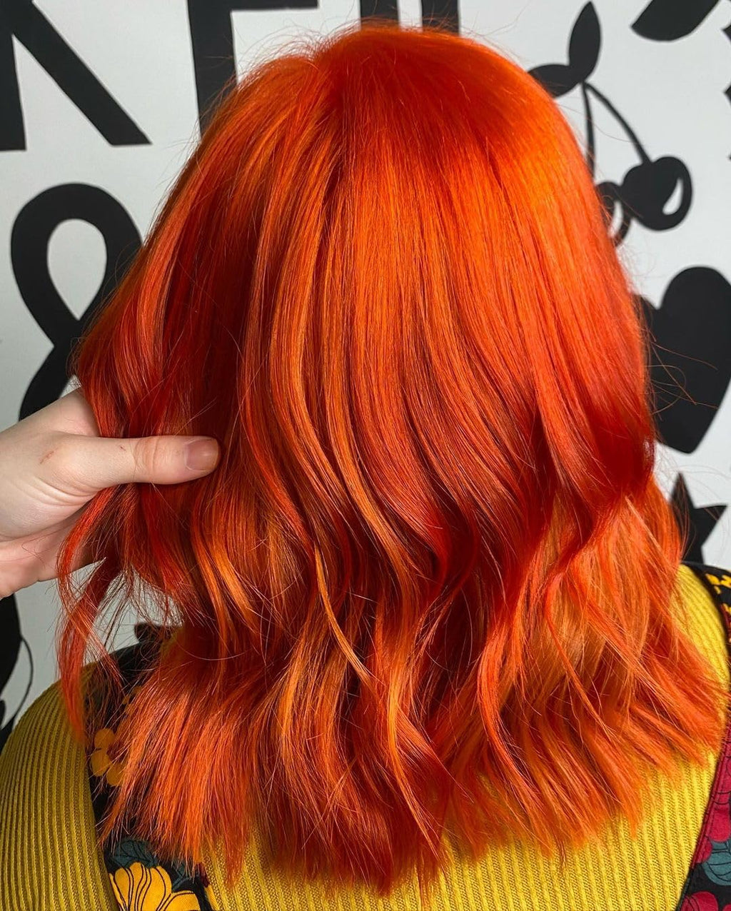 Semi-Permanent Conditioning Hair Dye in Vermillion Red by Crazy Color (150ml/5.1oz)