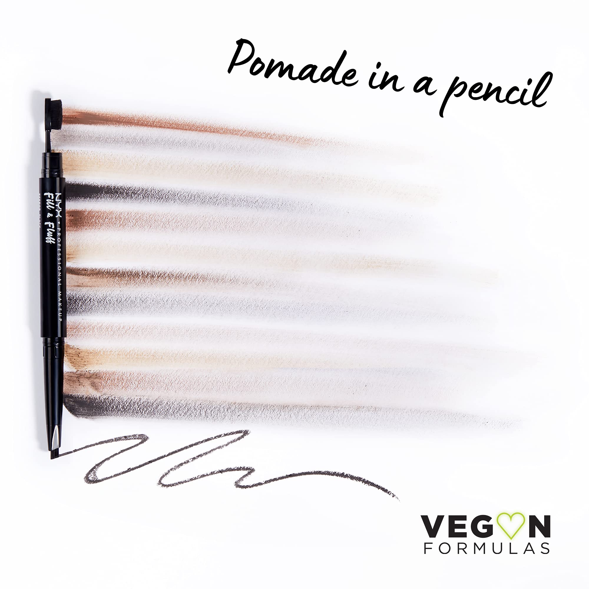 NYX PROFESSIONAL MAKEUP Fill & Fluff Eyebrow Pomade Pencil