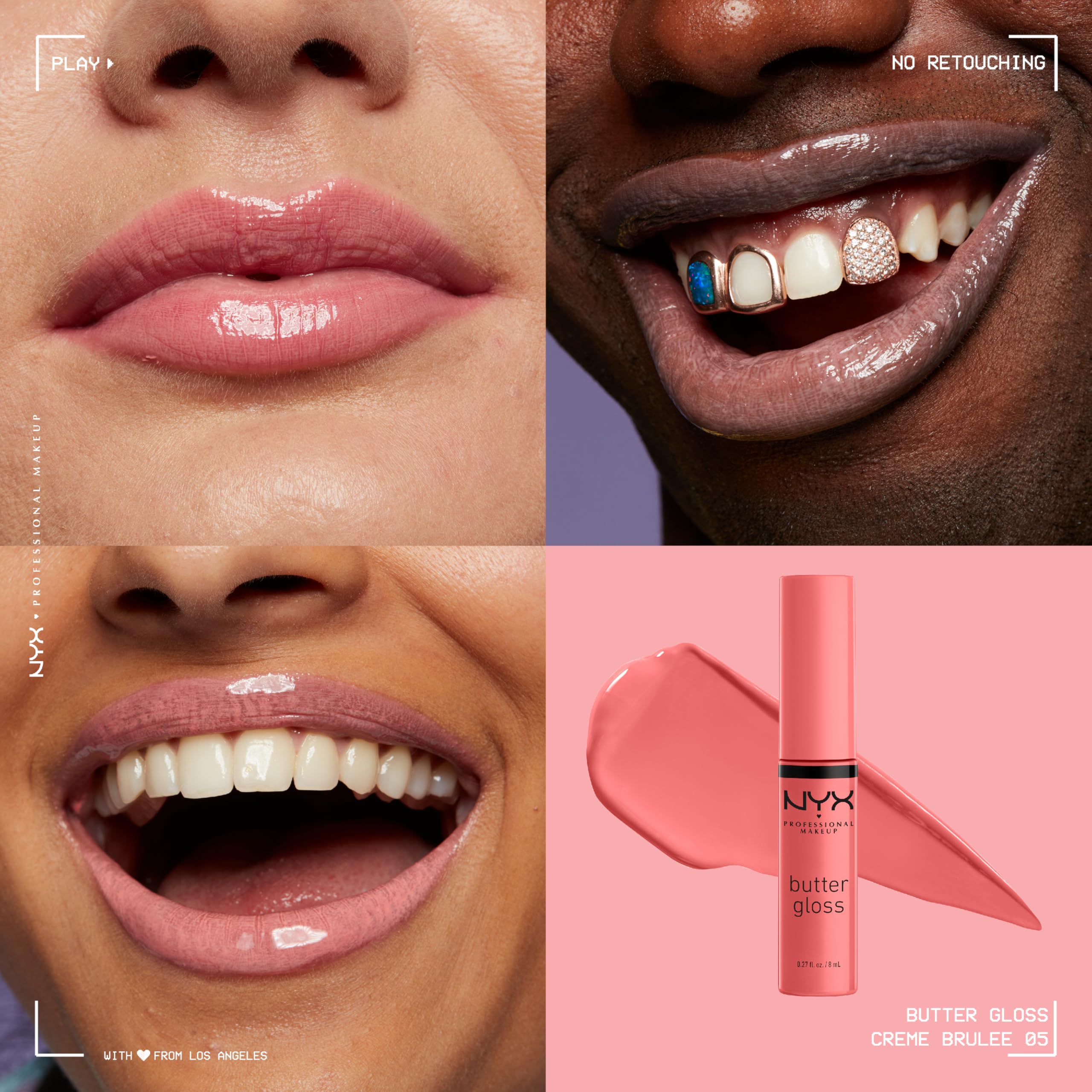 NYX PROFESSIONAL MAKEUP Butter Gloss, Lip Gloss