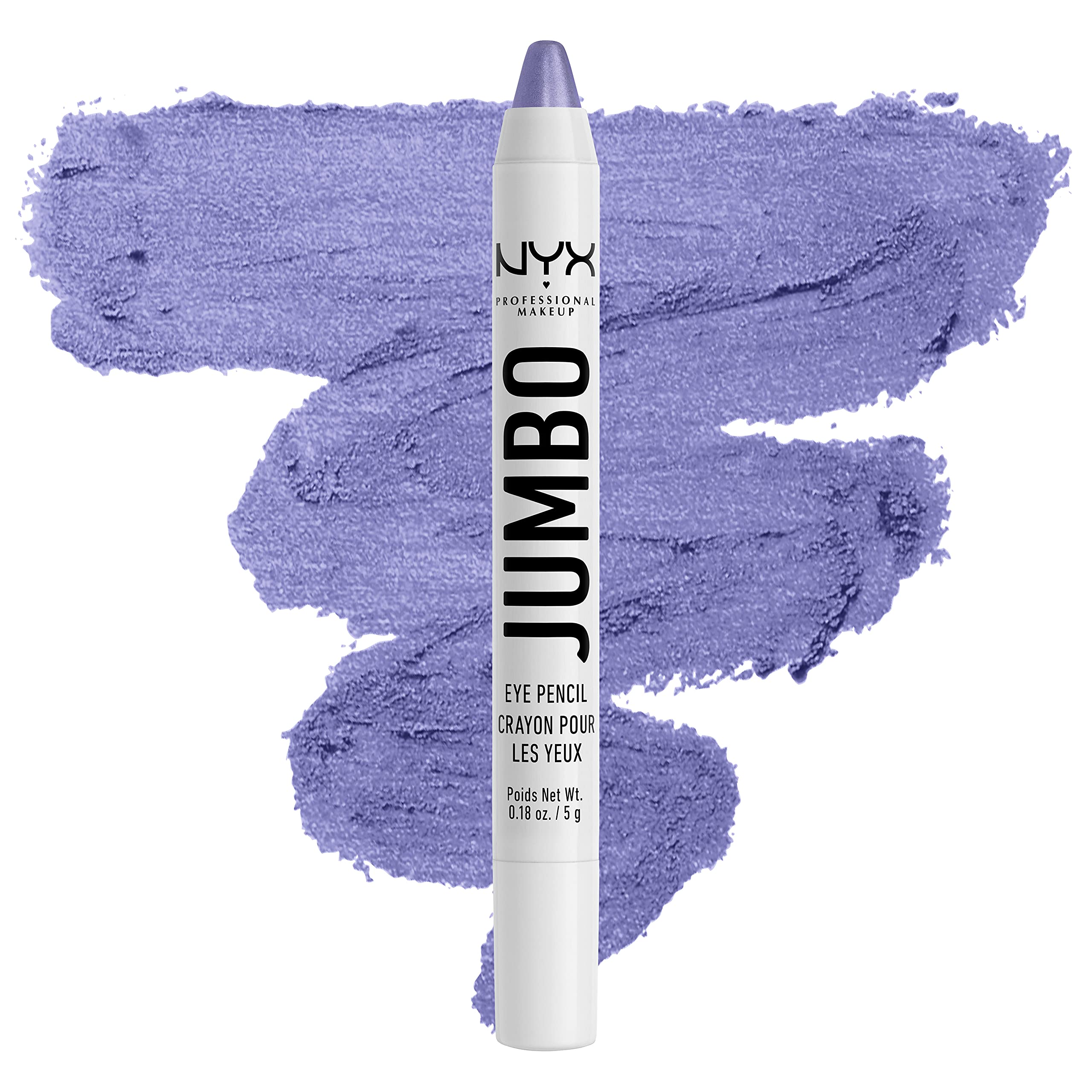 NYX PROFESSIONAL MAKEUP Jumbo Eye Pencil, Blendable Eyeshadow Stick & Eyeliner Pencil - Black Bean (Black)