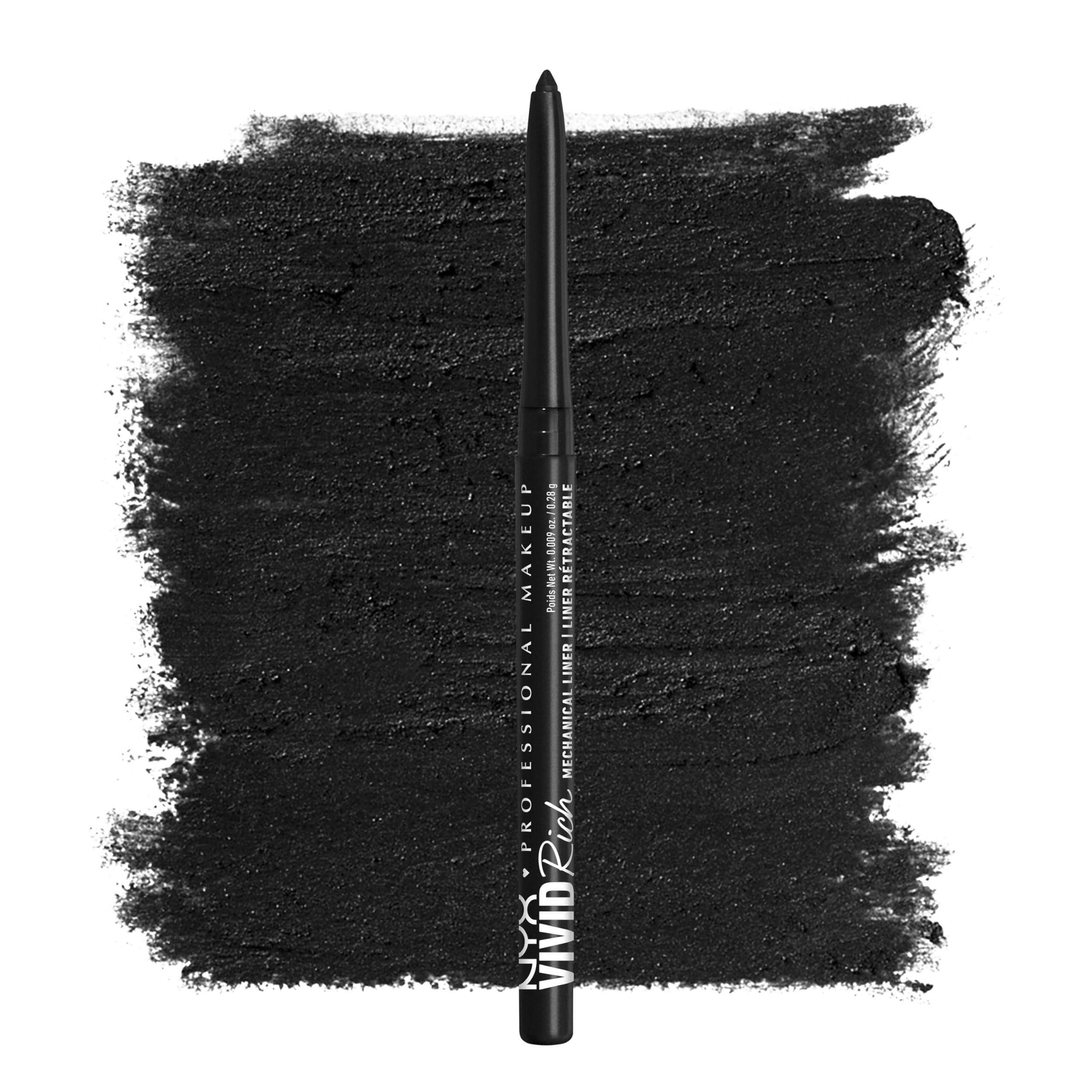 NYX PROFESSIONAL MAKEUP Mechanical Eye Pencil, Vivid Rich Mechanical, Creamy Retractable Eyeliner