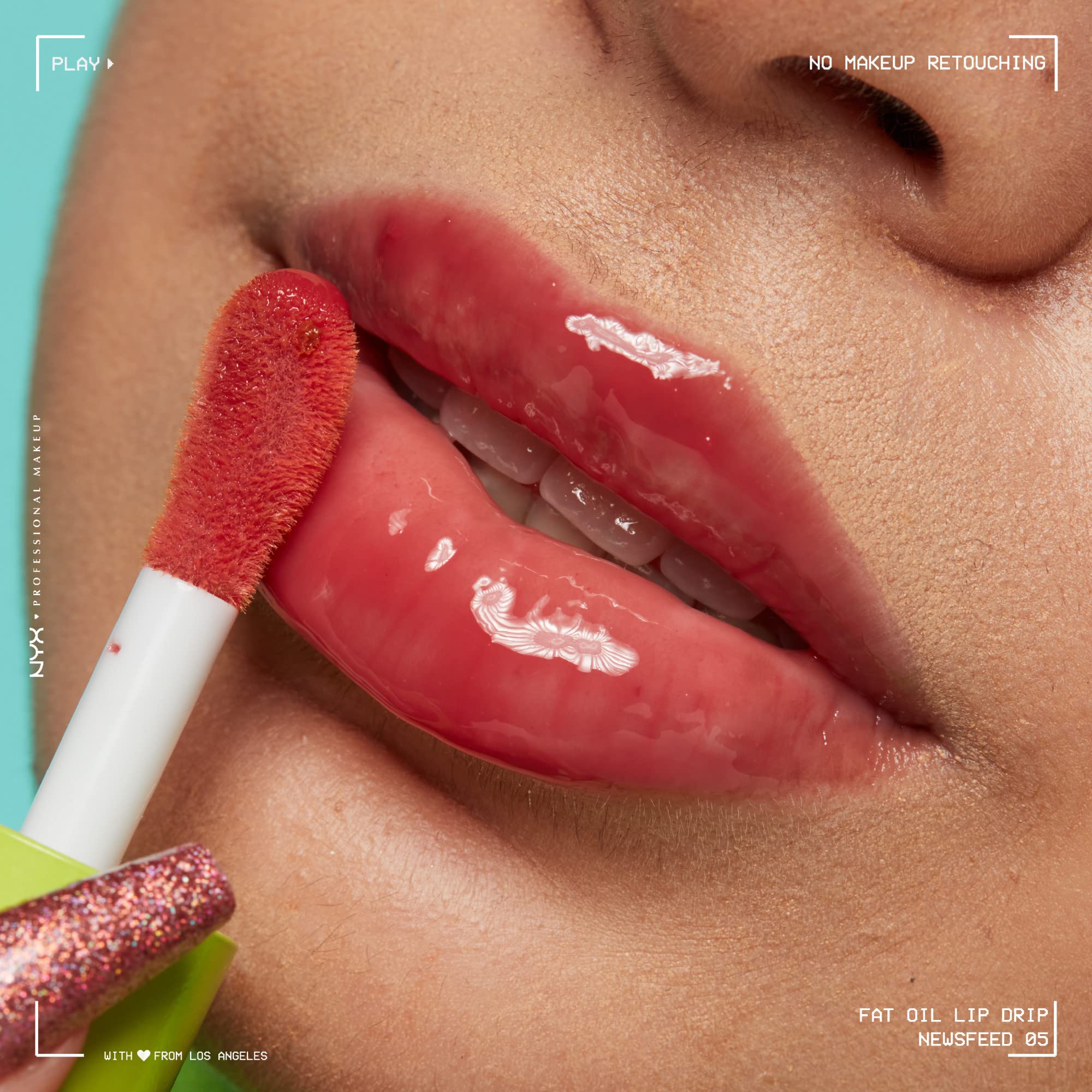 NYX PROFESSIONAL MAKEUP Fat Oil Lip Drip, Hydrating Tinted Lip Gloss