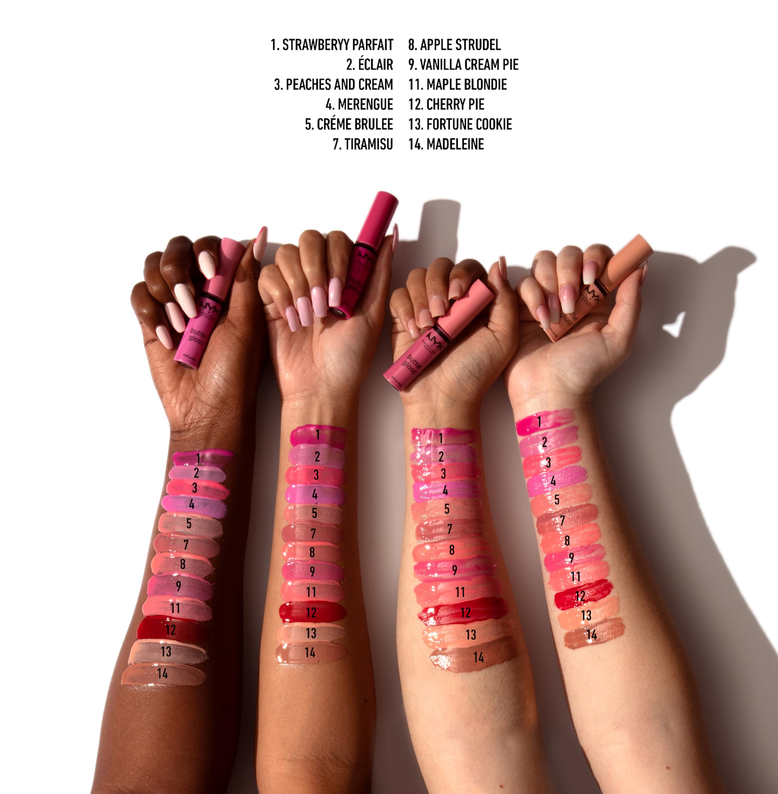 NYX PROFESSIONAL MAKEUP Butter Gloss, Lip Gloss