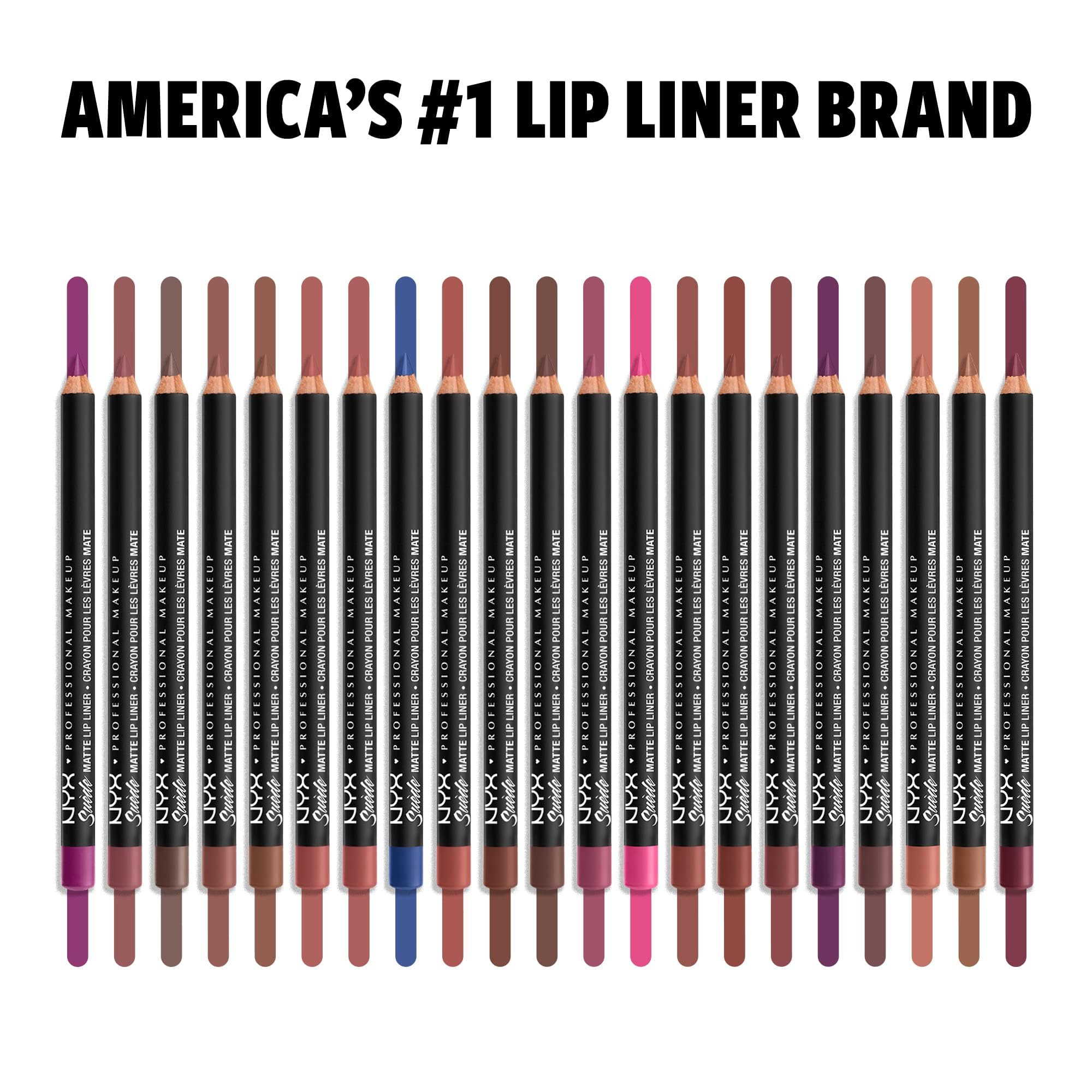 NYX PROFESSIONAL MAKEUP Suede Matte Lip Liner