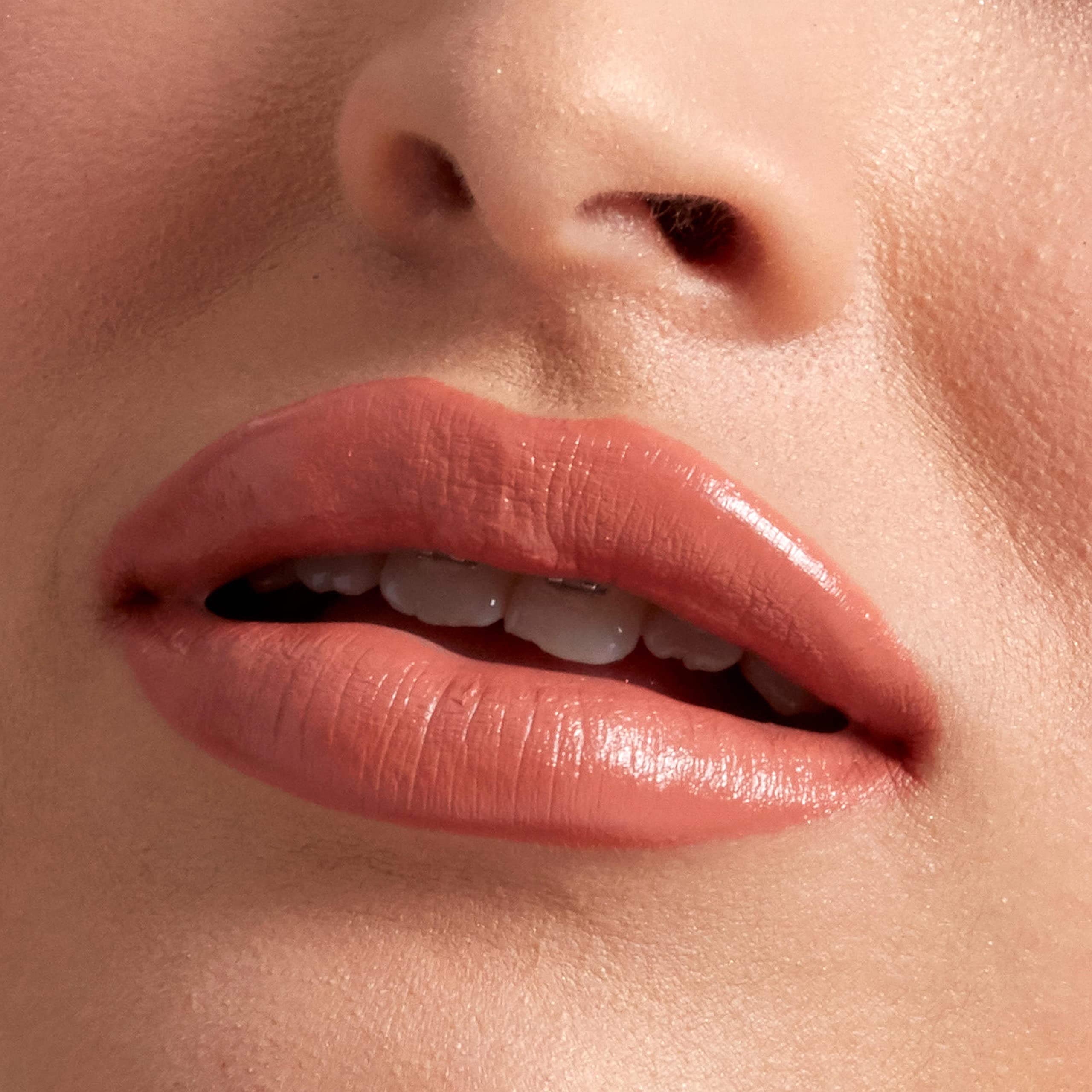 NYX PROFESSIONAL MAKEUP Shout Loud Satin Lipstick, Infused With Shea Butter - A La Mode (Yellow Nude)