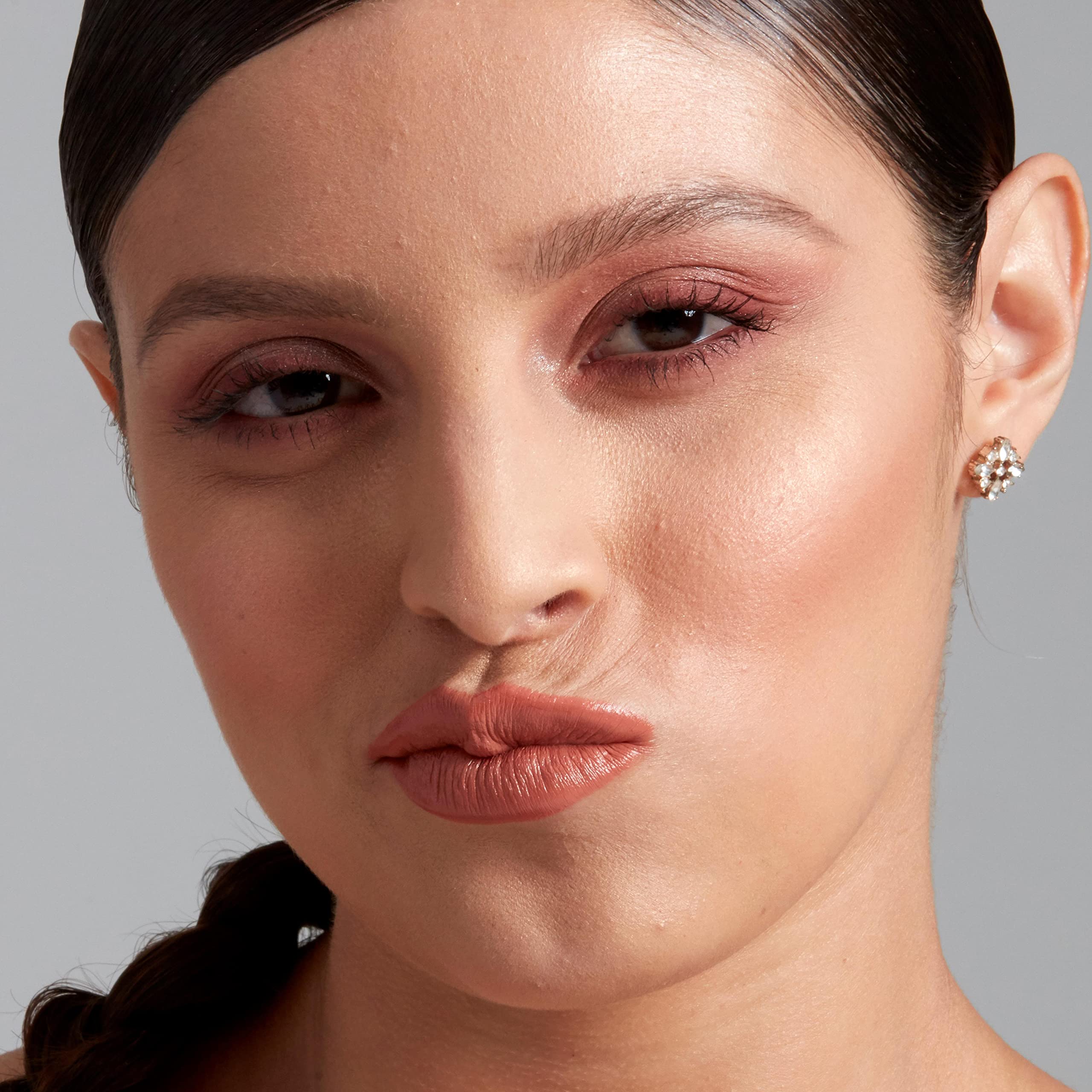 NYX PROFESSIONAL MAKEUP Shout Loud Satin Lipstick, Infused With Shea Butter - A La Mode (Yellow Nude)