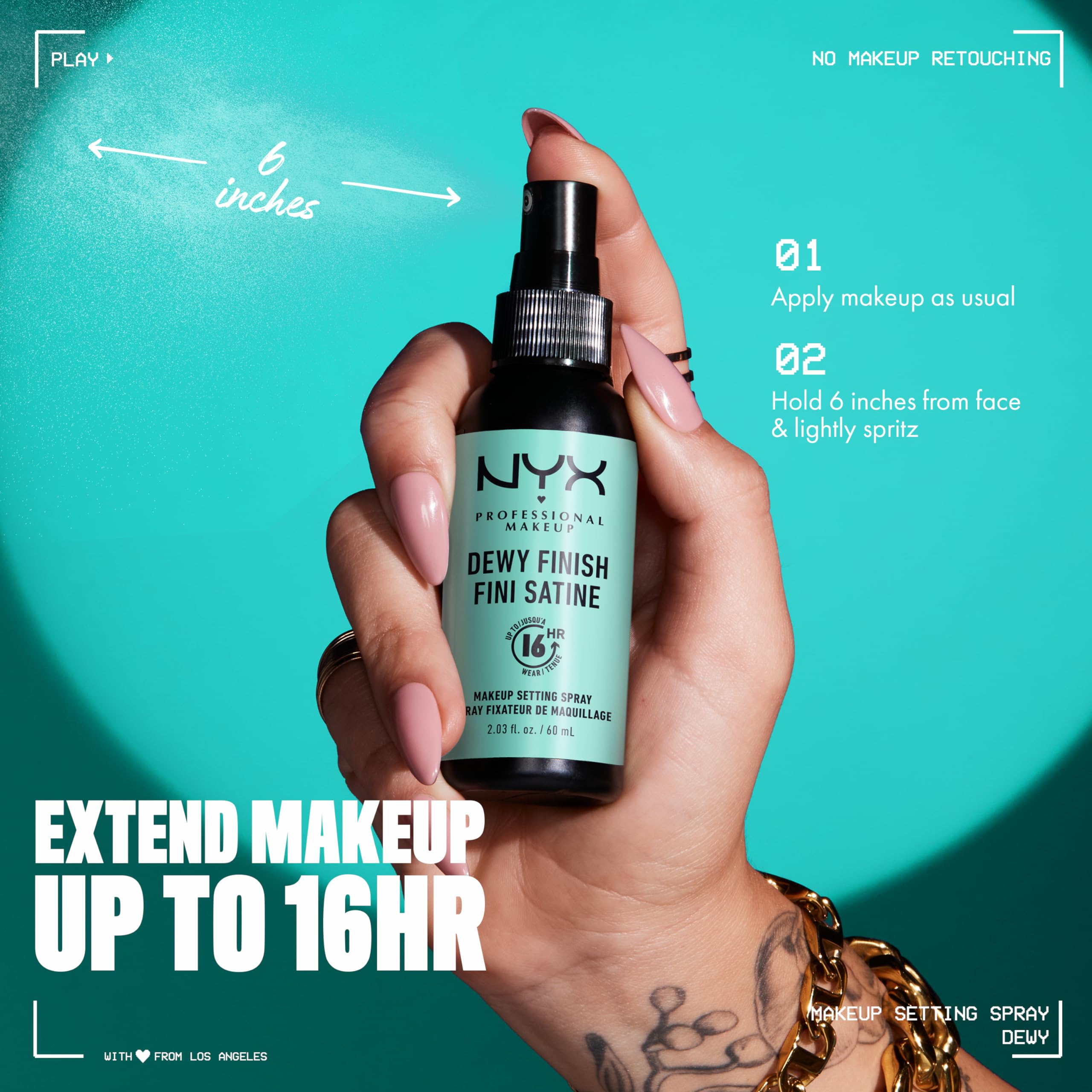 NYX PROFESSIONAL MAKEUP Makeup Setting Spray