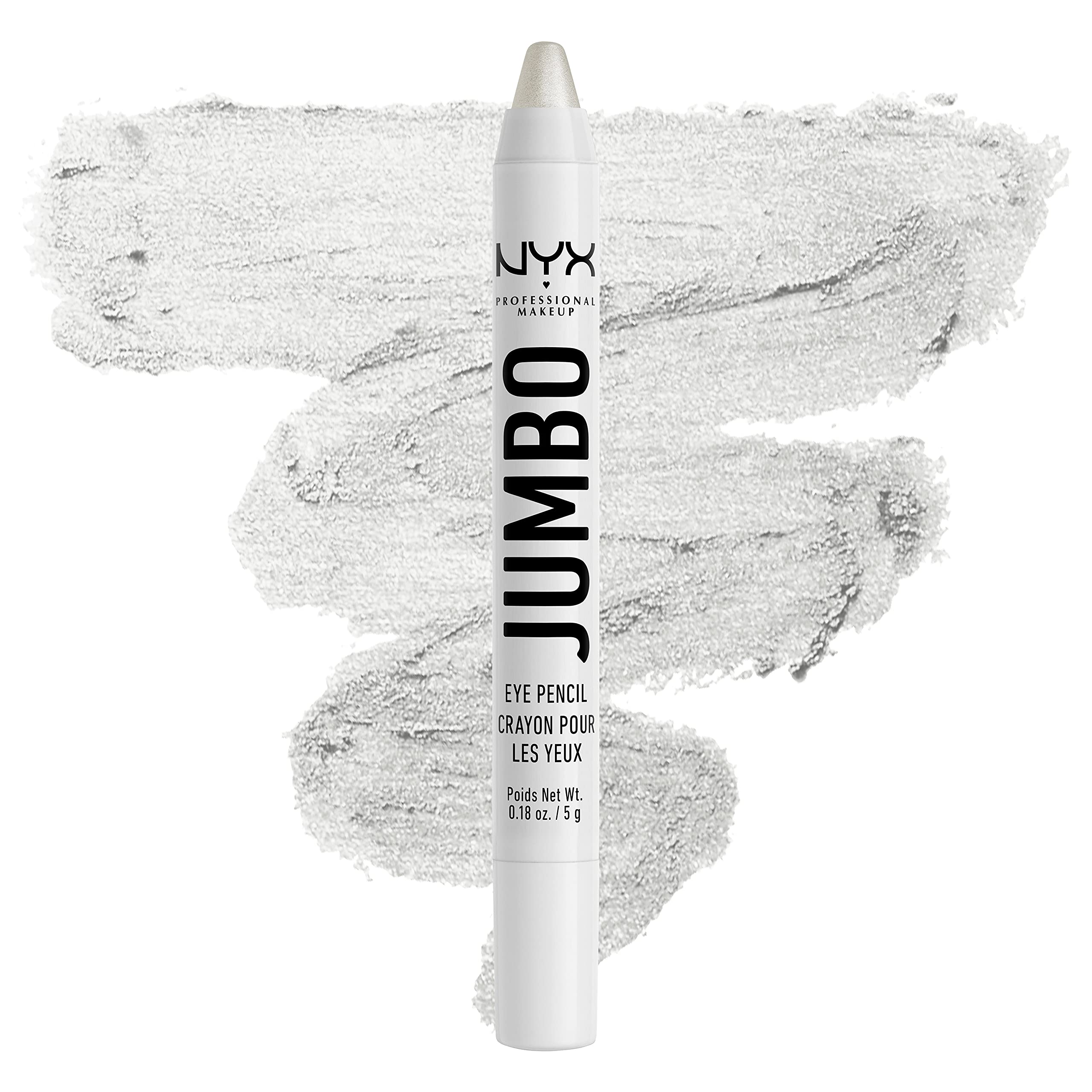 NYX PROFESSIONAL MAKEUP Jumbo Eye Pencil, Blendable Eyeshadow Stick & Eyeliner Pencil - Black Bean (Black)