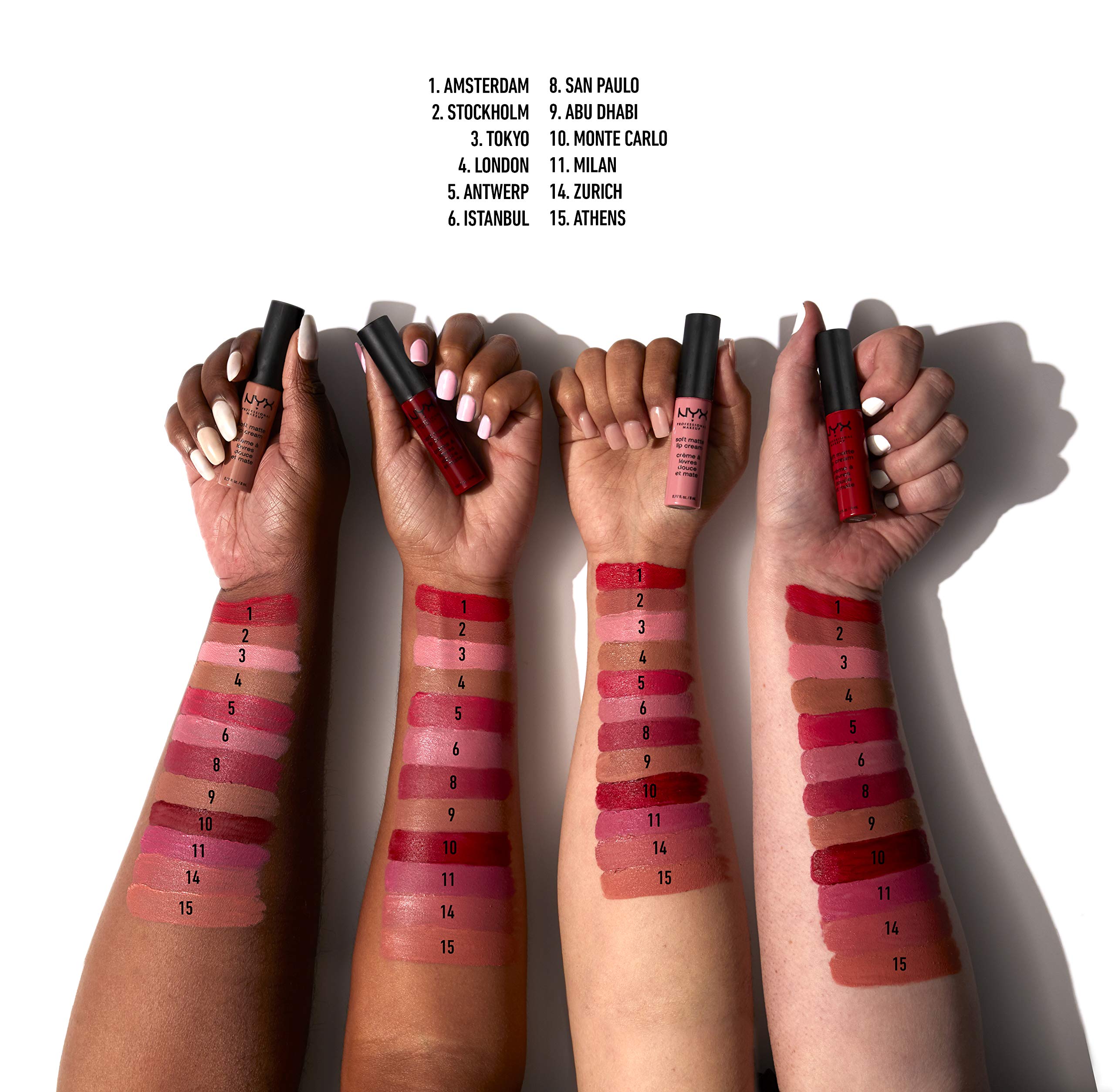 NYX PROFESSIONAL MAKEUP Soft Matte Lip Cream