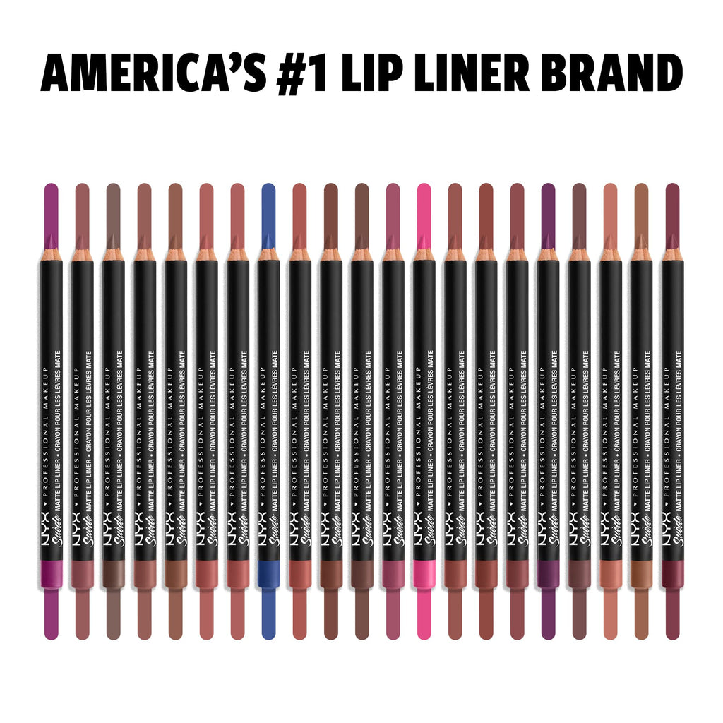 NYX PROFESSIONAL MAKEUP Suede Matte Lip Liner