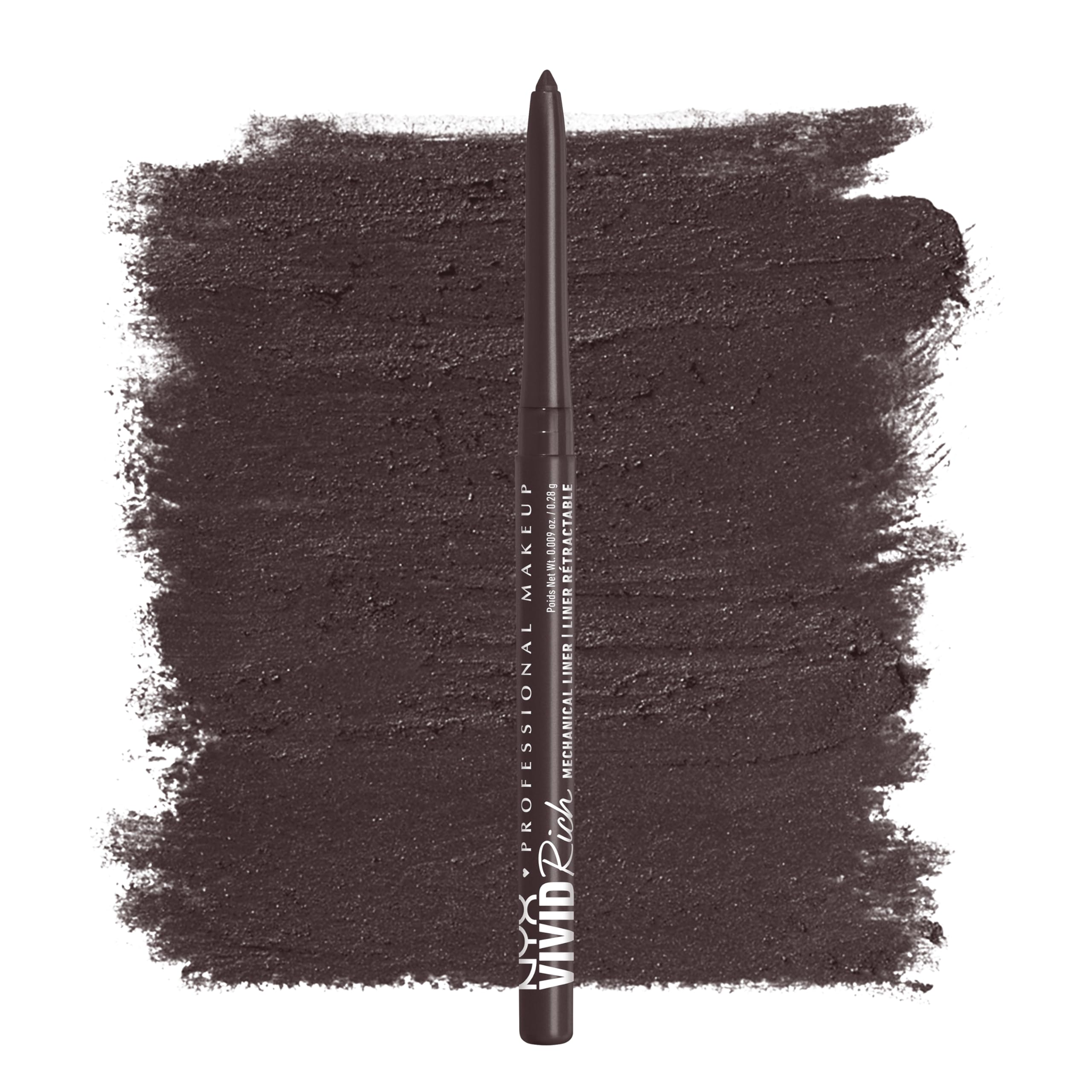 NYX PROFESSIONAL MAKEUP Mechanical Eye Pencil, Vivid Rich Mechanical, Creamy Retractable Eyeliner