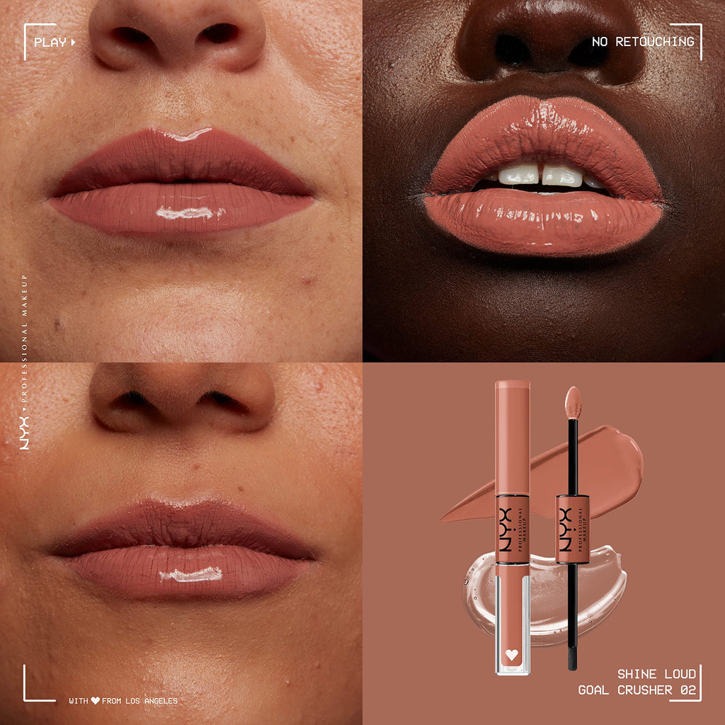 NYX PROFESSIONAL MAKEUP Shine Loud, Vegan High-Shine Long-Lasting Liquid Lipstick