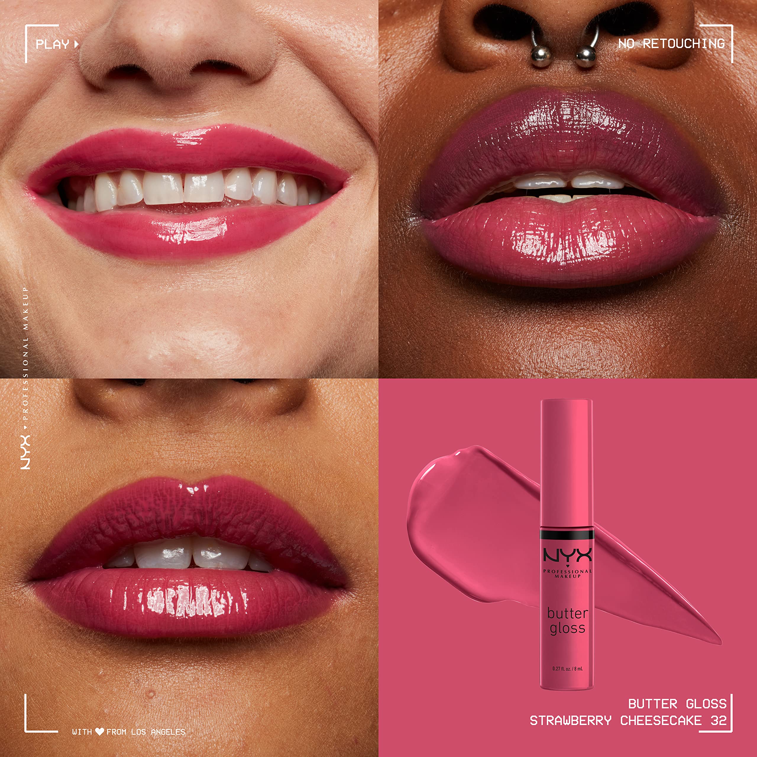NYX PROFESSIONAL MAKEUP Butter Gloss, Lip Gloss