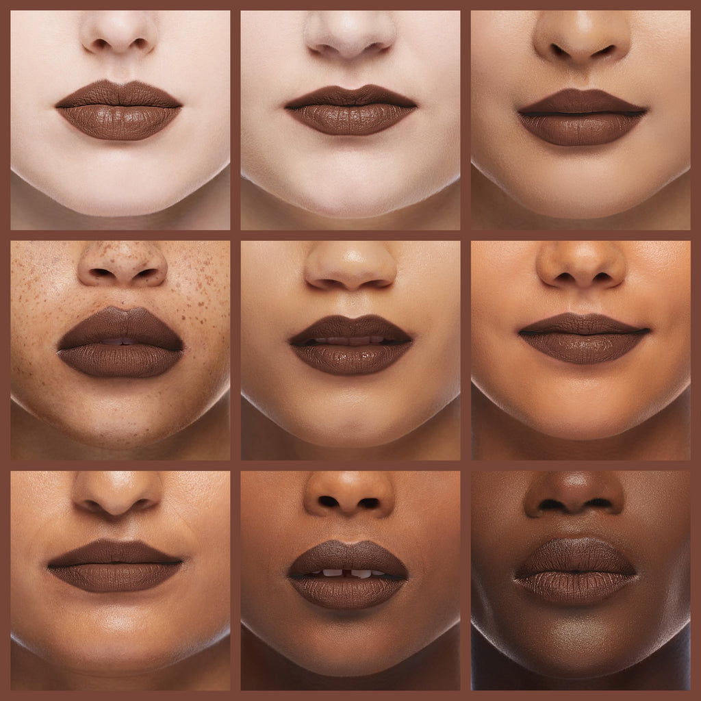 NYX PROFESSIONAL MAKEUP Soft Matte Lip Cream, Lightweight Liquid Lipstick - Dubai (Medium Cool Brown)