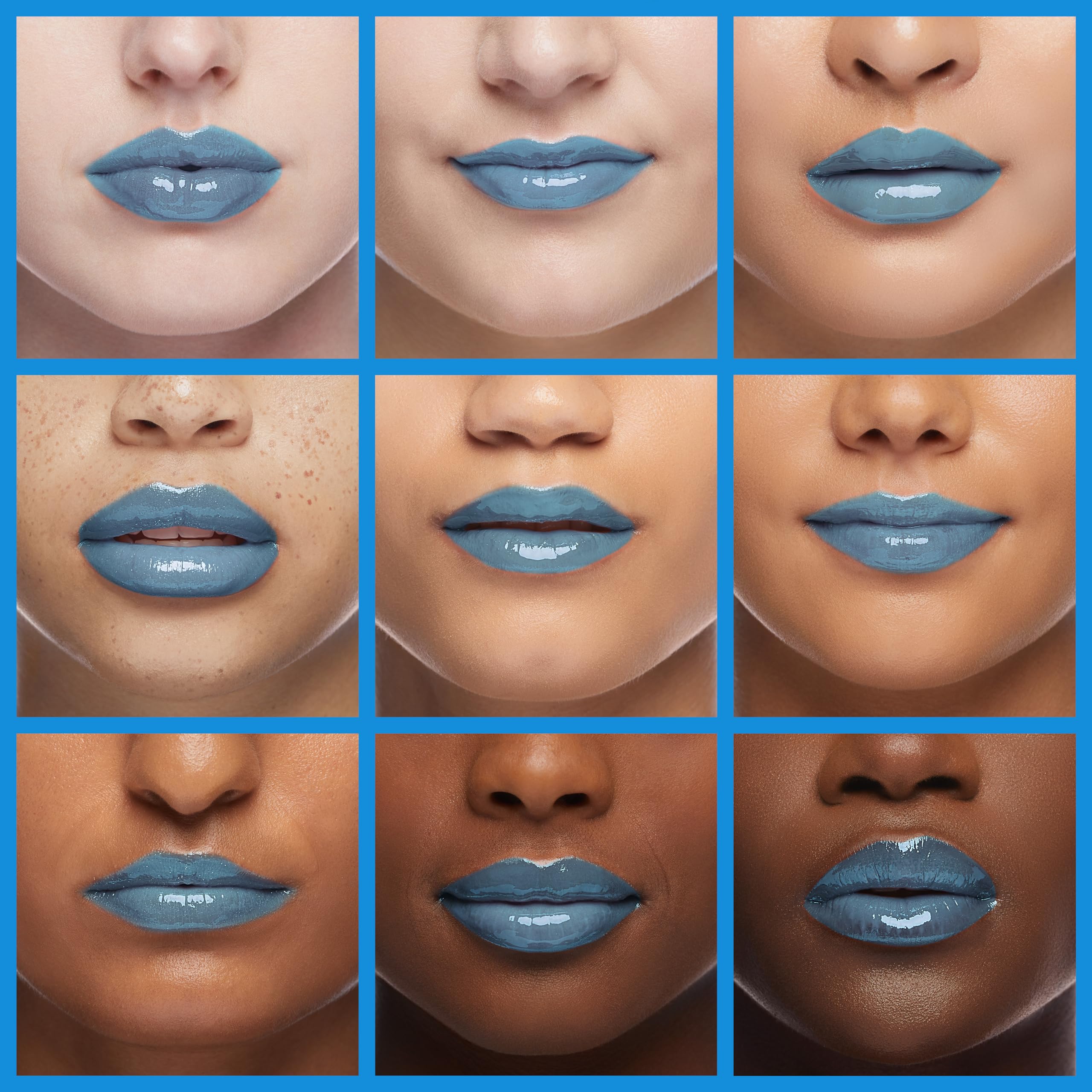 NYX PROFESSIONAL MAKEUP Candy Slick Glowy Lip Color Gloss - Extra Mints (Aqua Teal)