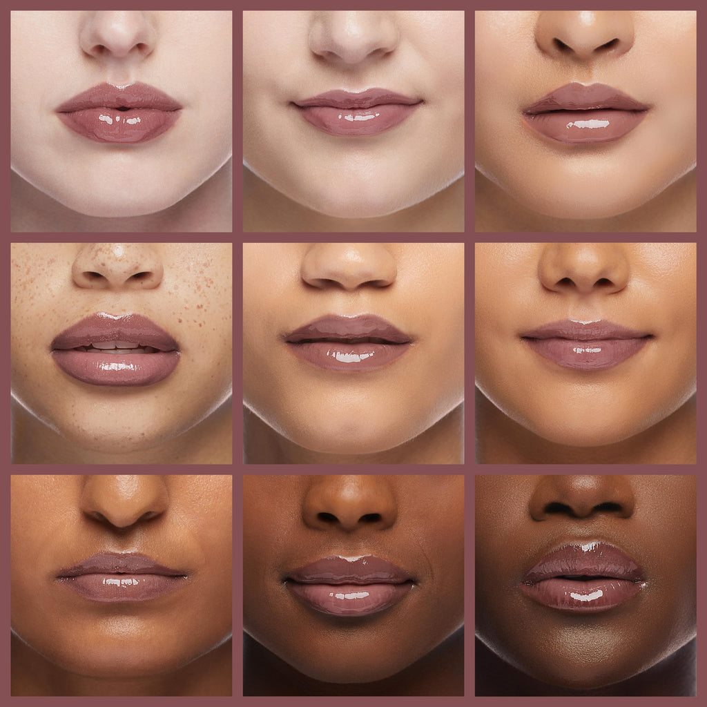 NYX PROFESSIONAL MAKEUP Candy Slick Glowy Lip Color Gloss - S'more Please (Neutral Mauve)