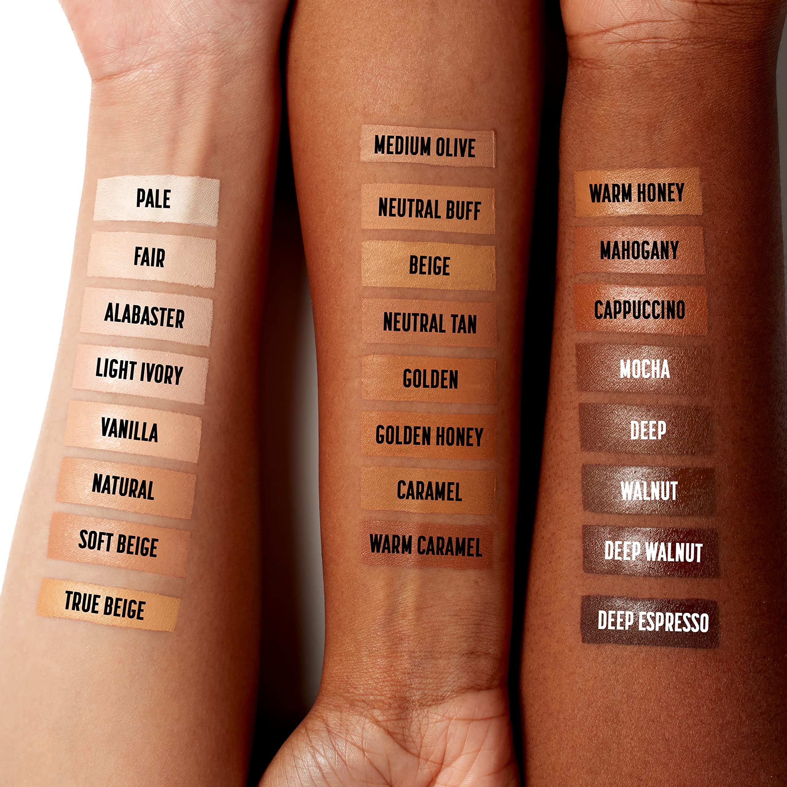 NYX PROFESSIONAL MAKEUP Can't Stop Won't Stop Contour Concealer, 24h Full Coverage Matte Finish - Deep Espresso