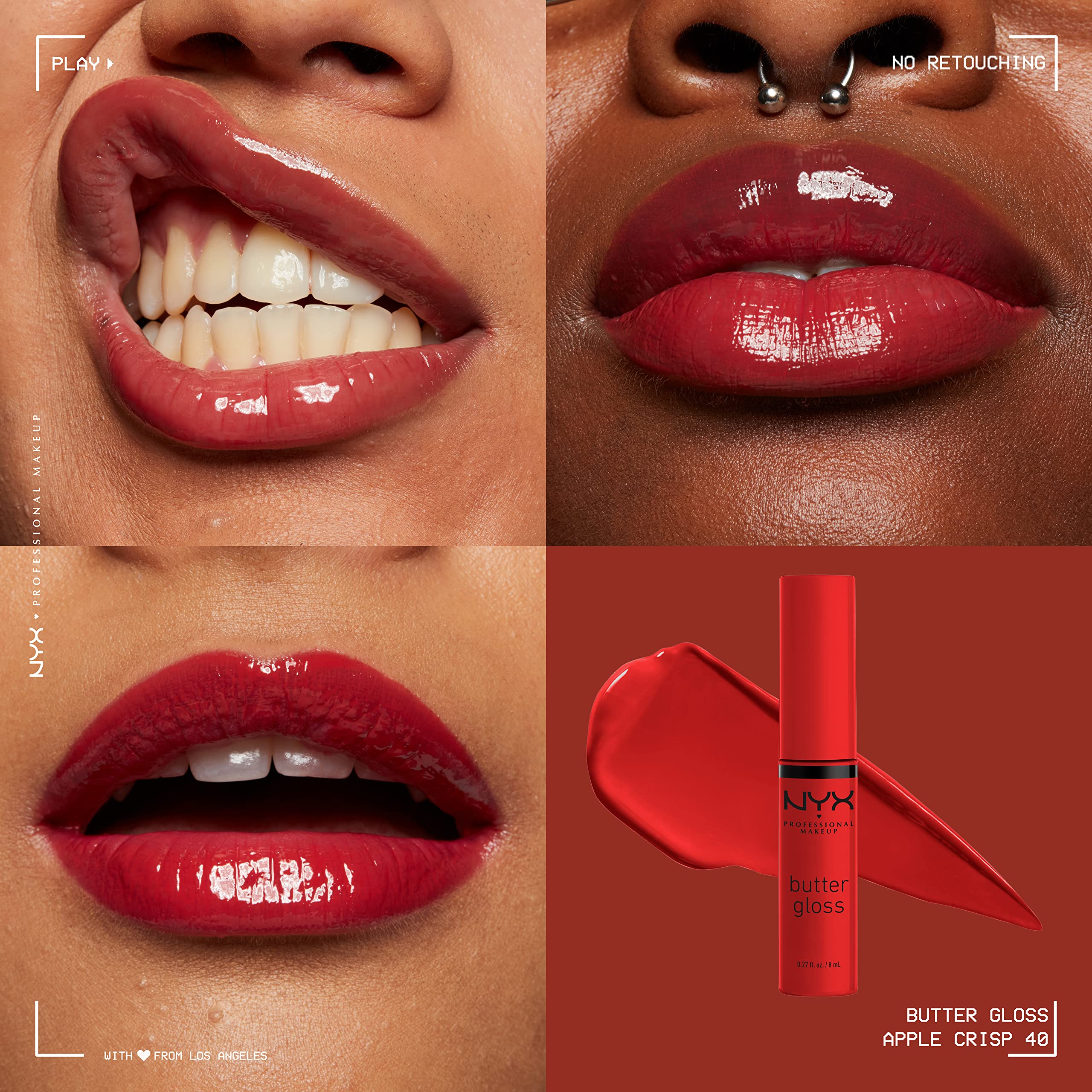 NYX PROFESSIONAL MAKEUP Butter Gloss, Lip Gloss