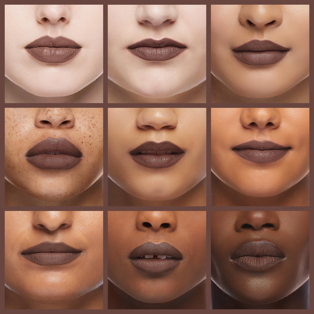 NYX PROFESSIONAL MAKEUP Liquid Suede Cream Lipstick - Cherry Skies, Deep Wine Red