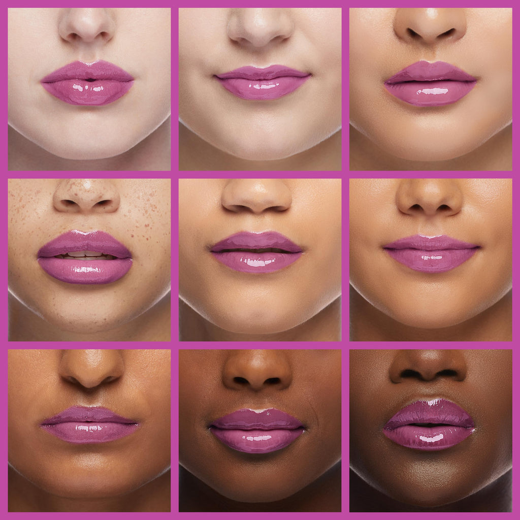 NYX PROFESSIONAL MAKEUP Candy Slick Glowy Lip Color Gloss - Jelly Bean Dream (Hot Pink)