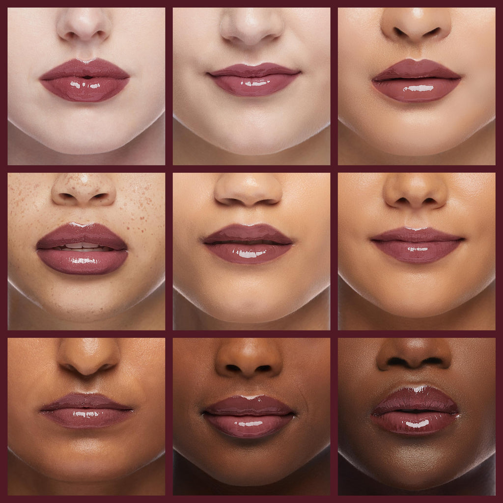 NYX PROFESSIONAL MAKEUP Candy Slick Glowy Lip Color Gloss - Cherry Cola (Burgundy)