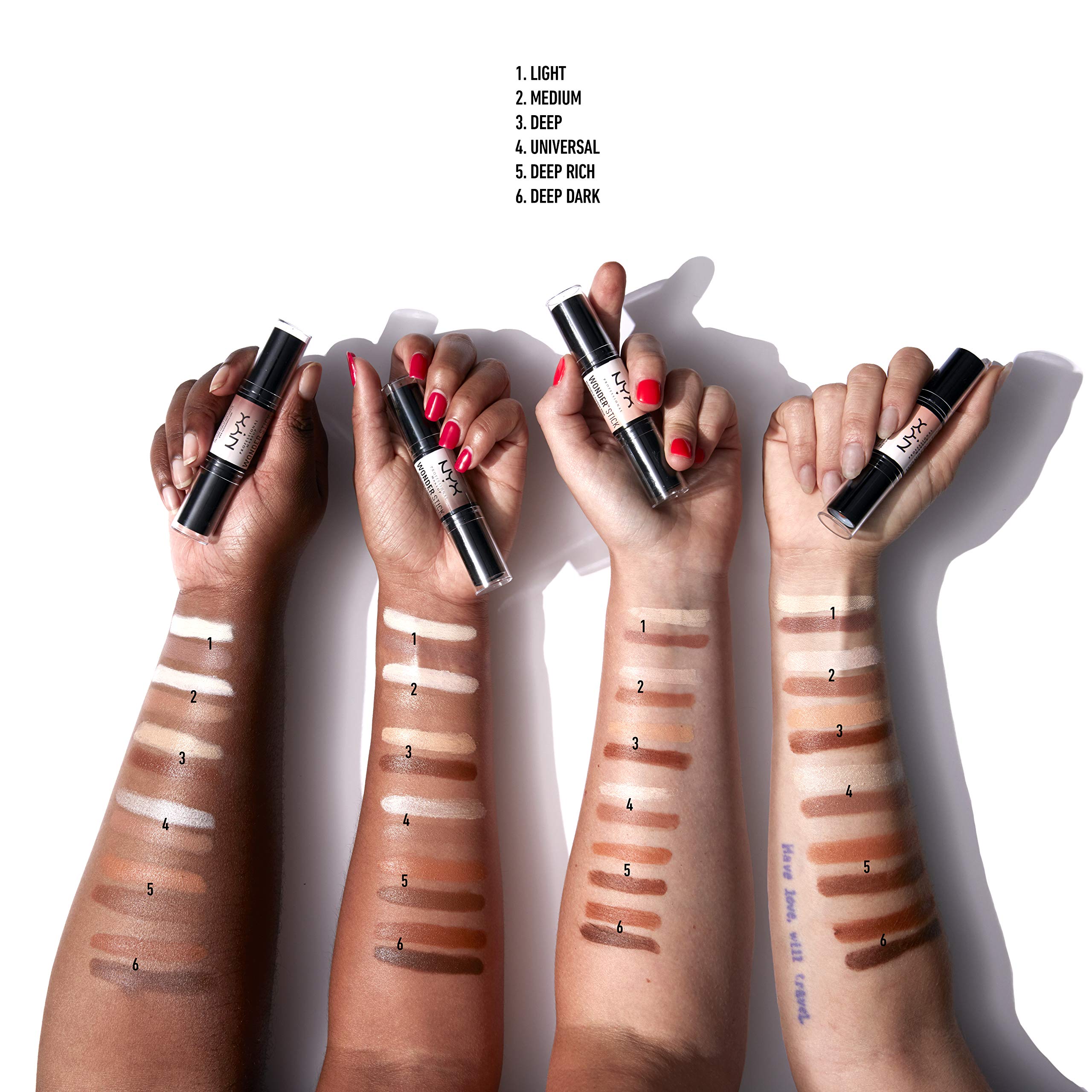 NYX PROFESSIONAL MAKEUP Wonder Stick, Highlight & Contour - Medium
