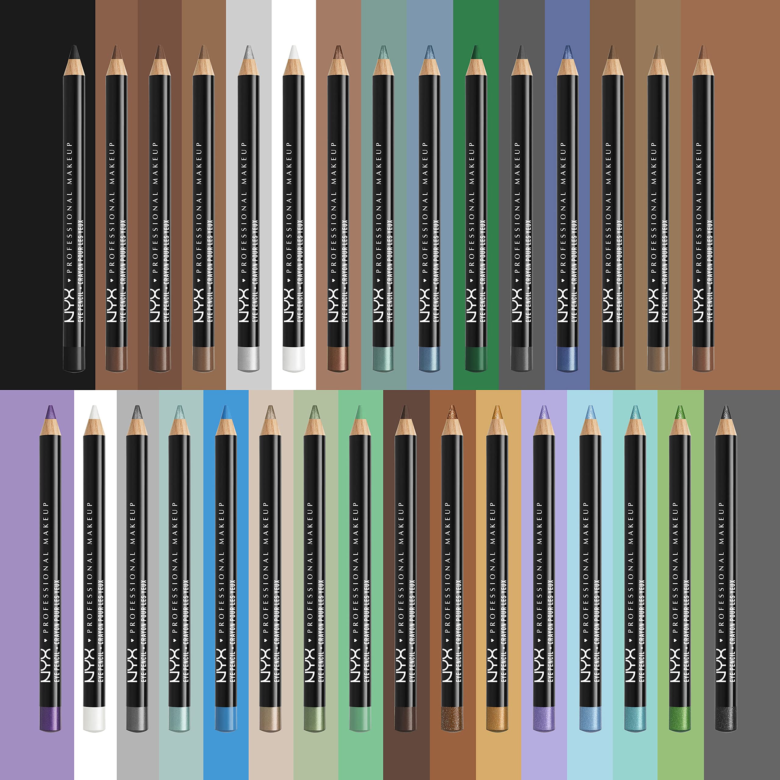 NYX PROFESSIONAL MAKEUP Slim Eye Pencil, Eyeliner Pencil - Moss