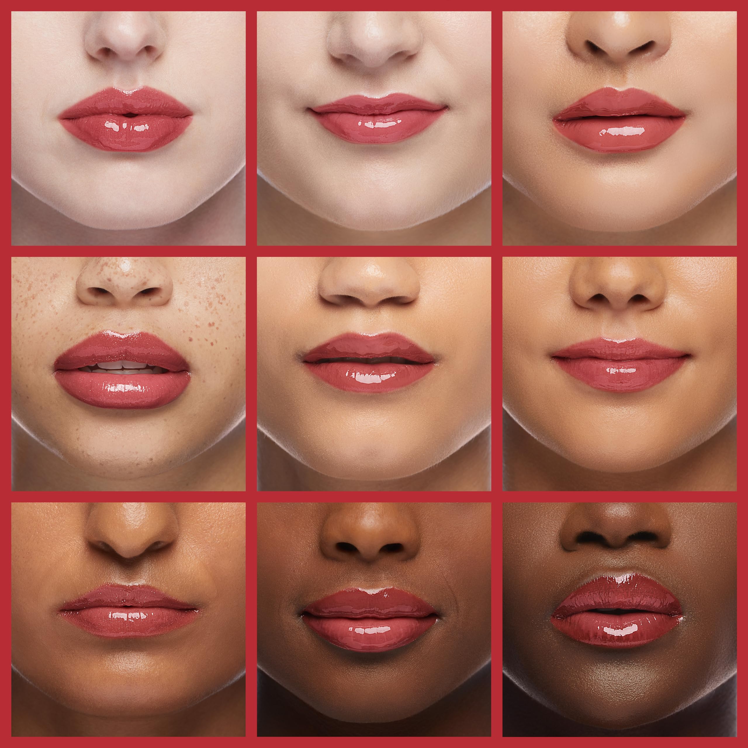 NYX PROFESSIONAL MAKEUP Candy Slick Glowy Lip Color Gloss - Single Serving (Wine Red)