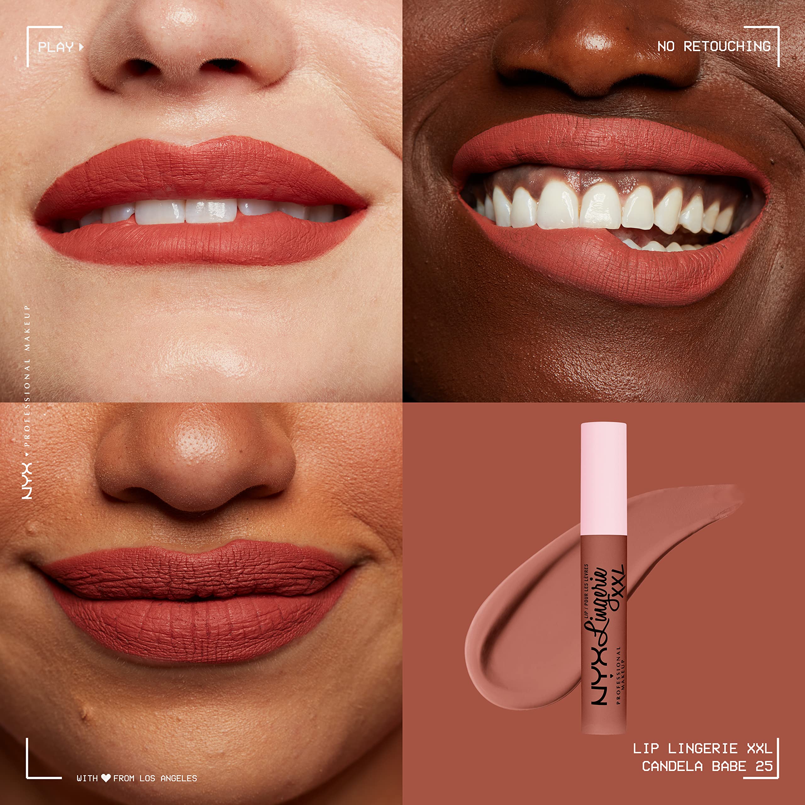 NYX PROFESSIONAL MAKEUP Lip Lingerie XXL Matte Liquid Lipstick