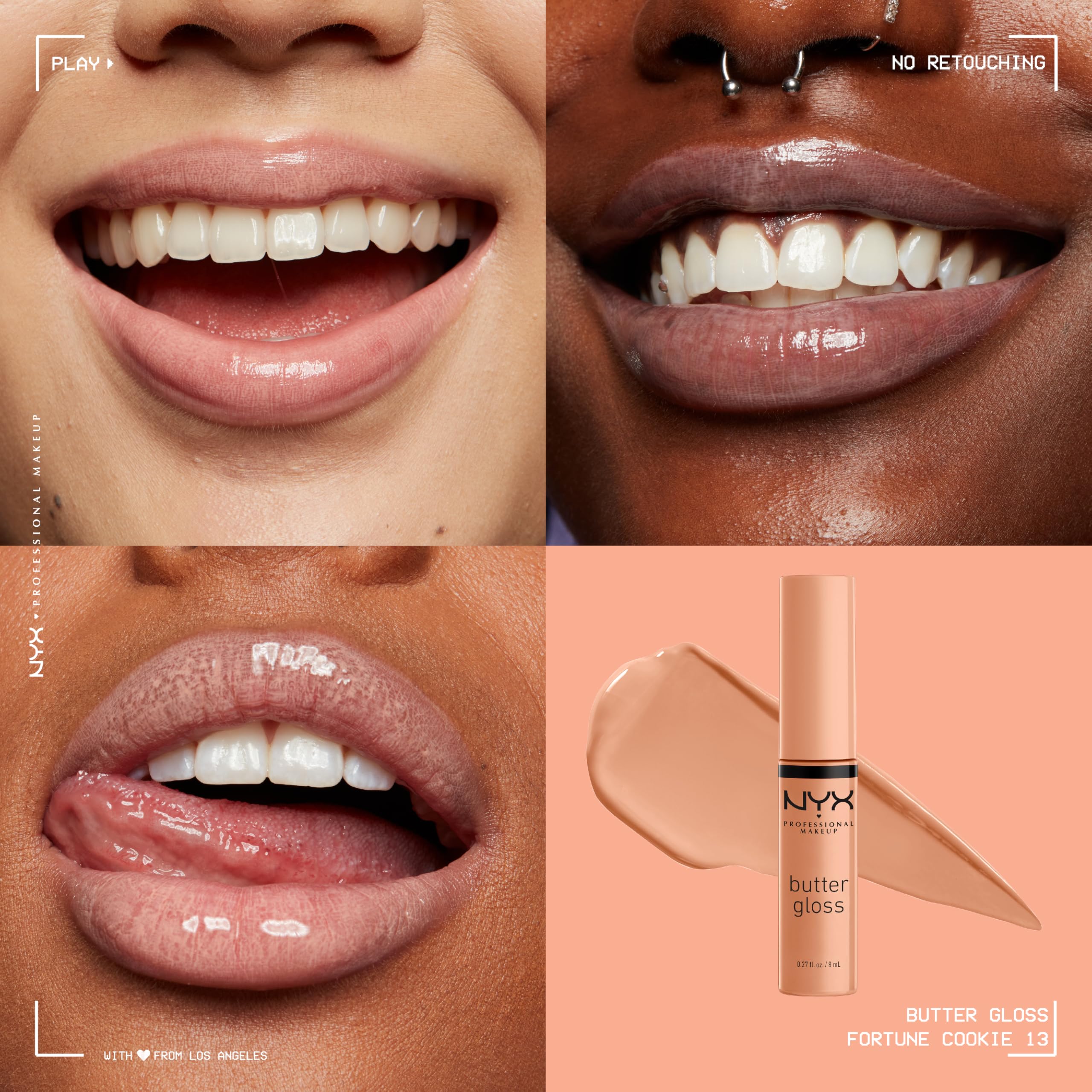 NYX PROFESSIONAL MAKEUP Butter Gloss, Lip Gloss